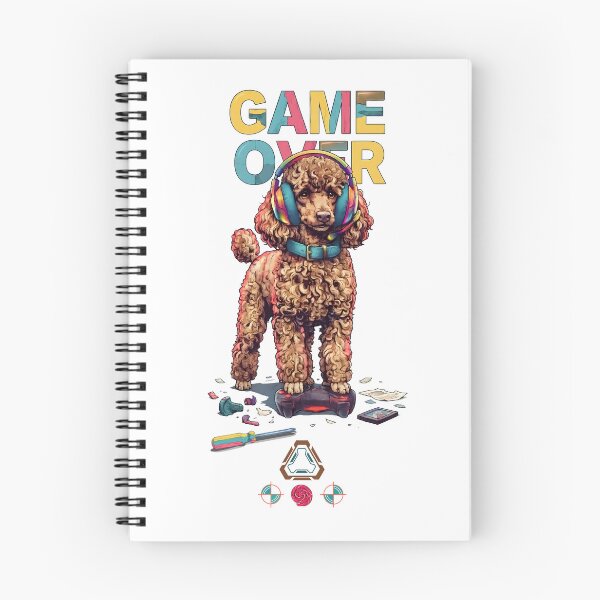 Item preview, ? Game Over — Poodle Edition designed and sold by m-yoga-store.