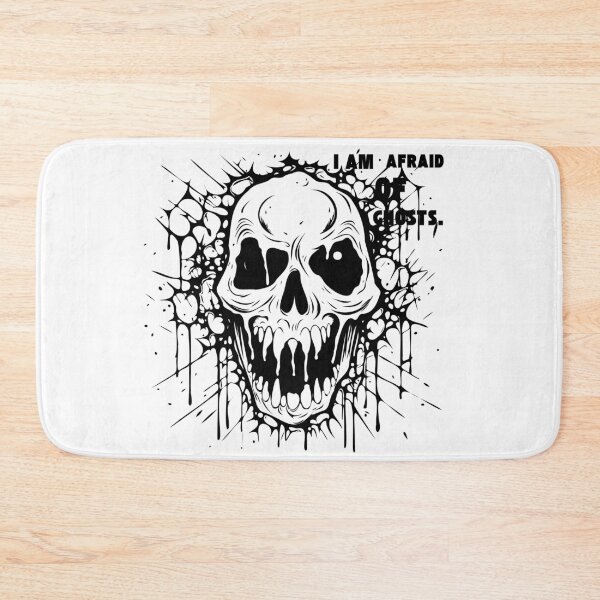 Item preview, I Am Afraid of Ghosts Boo Funny Halloween Ghost T-Shirt Design designed and sold by Wirath Shop.