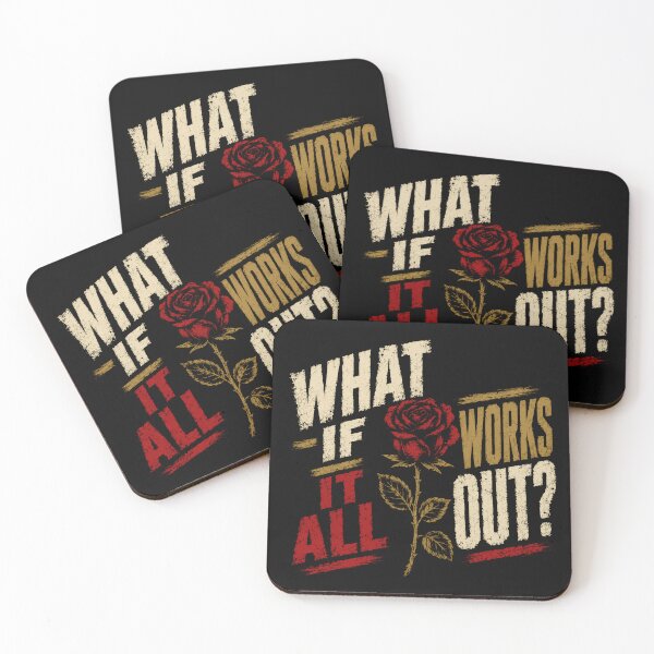 Item preview, What If It All Works Out? Optimist Positive Inspiration designed and sold by SkeletonsDanger.