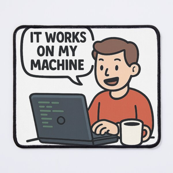 Item preview, It Works On My Machine designed and sold by IswaryaSankar.