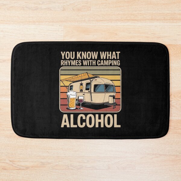 Item preview, Camping Rhymes With Alcohol RV Sunset designed and sold by PaulaWo.