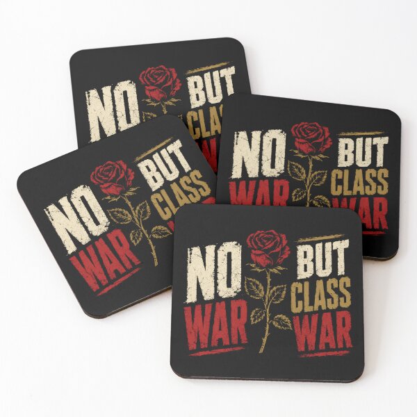 Item preview, No War But Class War Socialist Political Activist designed and sold by SkeletonsDanger.