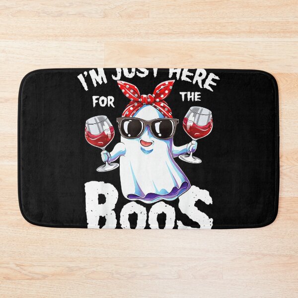 Item preview, I'm Just Here for The Boos Halloween Women Ghost Cute Funny designed and sold by CherylCGarrison.