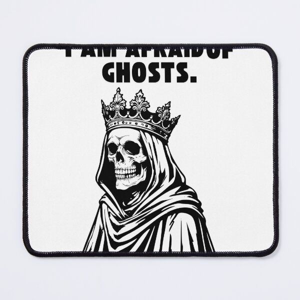 Item preview, I Am Afraid of Ghosts Boo Funny Halloween Ghost T-Shirt Design designed and sold by Wirath Shop.