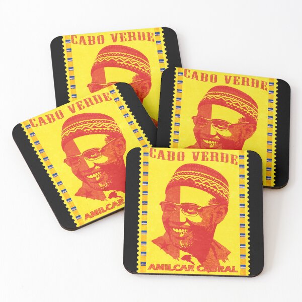 Item preview, Cabo Verde Vintage postage stamp Amilcar Cabral - Pan African Revolutionary | Cape Verde Pride designed and sold by Youngkev-arts.