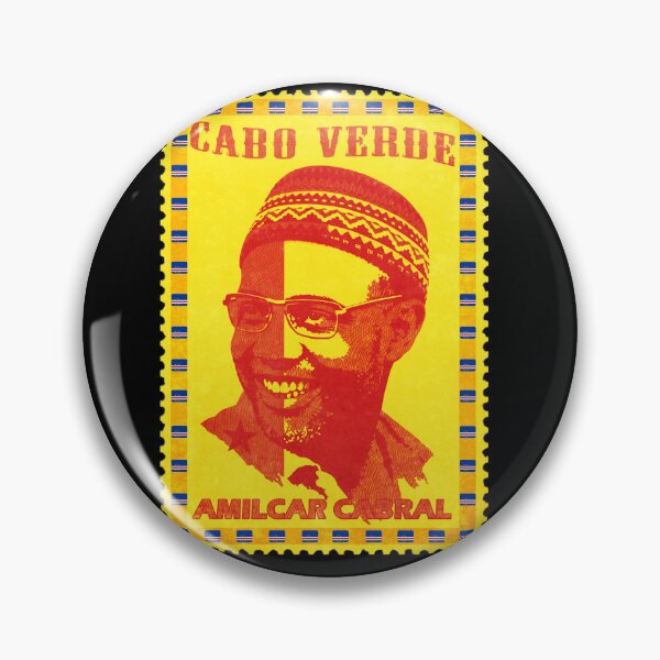 Item preview, Cabo Verde Vintage postage stamp Amilcar Cabral - Pan African Revolutionary | Cape Verde Pride designed and sold by Youngkev-arts.
