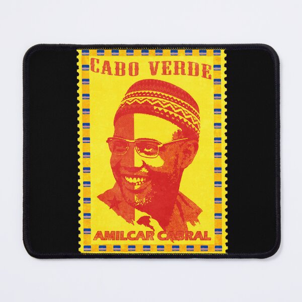 Item preview, Cabo Verde Vintage postage stamp Amilcar Cabral - Pan African Revolutionary | Cape Verde Pride designed and sold by Youngkev-arts.