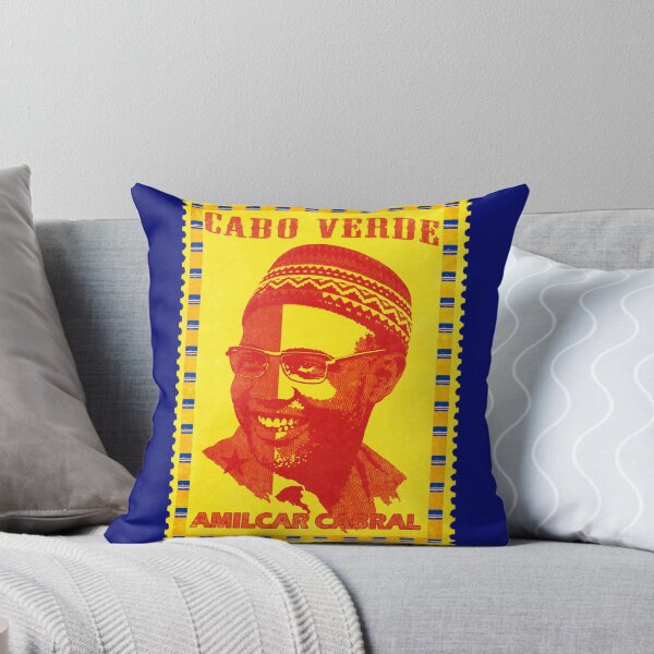 Item preview, Cabo Verde Vintage postage stamp Amilcar Cabral - Pan African Revolutionary | Cape Verde Pride designed and sold by Youngkev-arts.