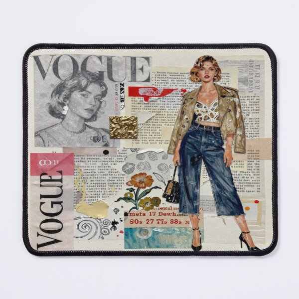 Item preview, Vogue Style Fashion Collage – Modern Editorial Mix designed and sold by FotoworldEdel.