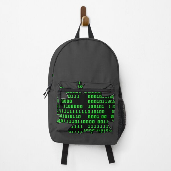 Item preview, Matrix Code Breaking Through | Digital Glitch Illusion Design designed and sold by Fun Funky Designs.