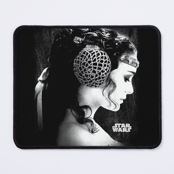 Item preview, War with Padme Amidala Black & White Side Profile Portrait designed and sold by CherylCGarrison.