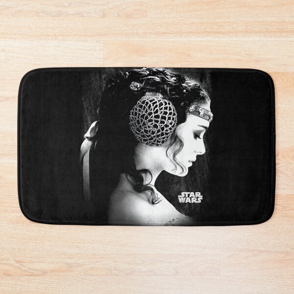 Item preview, War with Padme Amidala Black & White Side Profile Portrait designed and sold by CherylCGarrison.