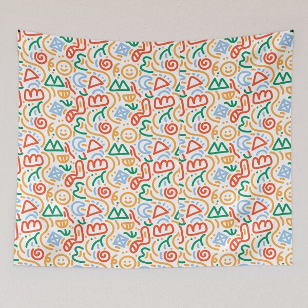 Item preview, Colorful Playful Pattern Version 1 designed and sold by Mozaic Clothes.