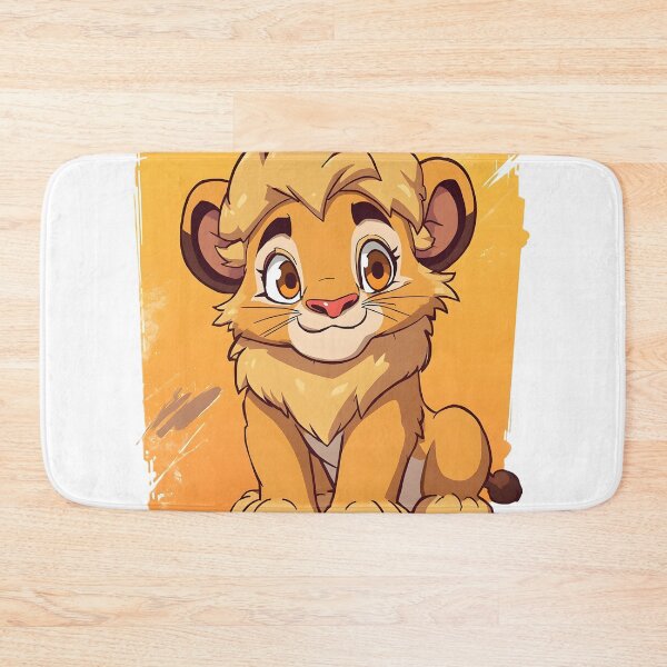 Item preview, Cute Kawaii Lion Cub Sticker | Adorable Cartoon Baby Lion Illustration designed and sold by dreamz-world.