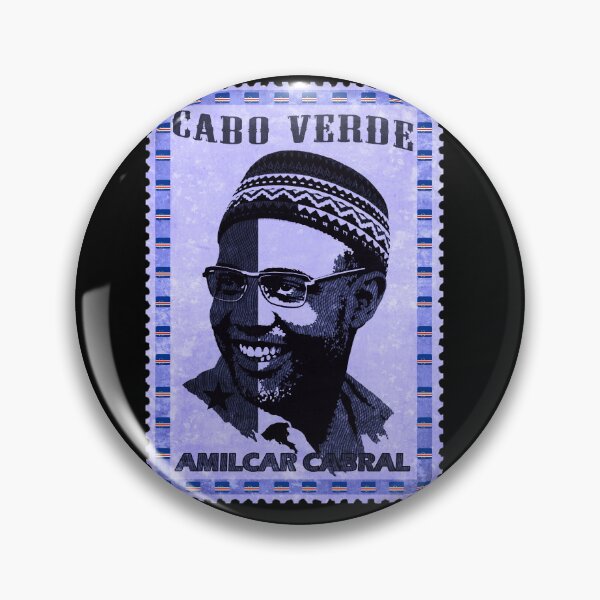 Item preview, Amilcar Cabral Cabo Verde Vintage postage stamp - Pan African Revolutionary | Cape Verde Pride designed and sold by Youngkev-arts.