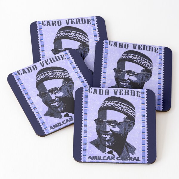 Item preview, Amilcar Cabral Cabo Verde Vintage postage stamp - Pan African Revolutionary | Cape Verde Pride designed and sold by Youngkev-arts.