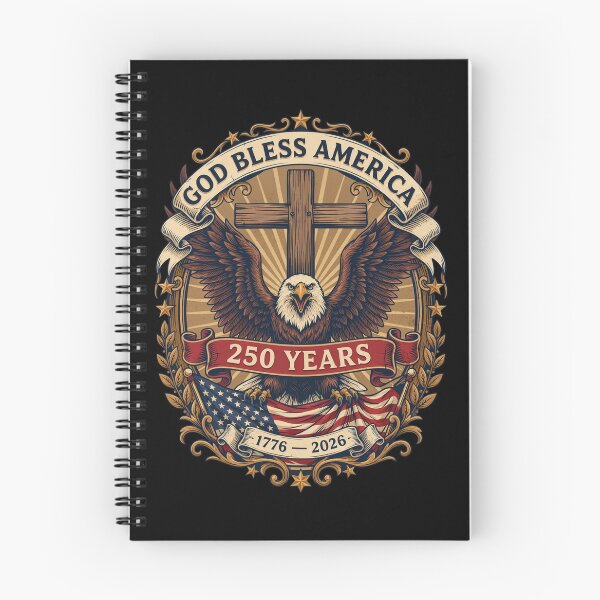 Item preview, God Bless America Eagle Cross 250 Years 1776-2026 Patriotic Semiquincentennial V10 designed and sold by DarylWelsh2024.