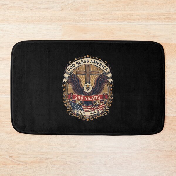 Item preview, God Bless America Eagle Cross 250 Years 1776-2026 Patriotic Semiquincentennial V10 designed and sold by DarylWelsh2024.
