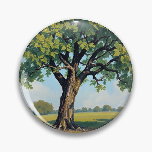 Item preview, A tree in the style of Constable. designed and sold by oldMastersofart.