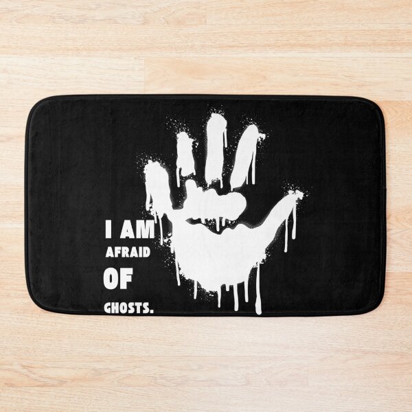 Item preview, I Am Afraid of Ghosts Boo Funny Halloween Ghost T-Shirt Design designed and sold by Wirath Shop.