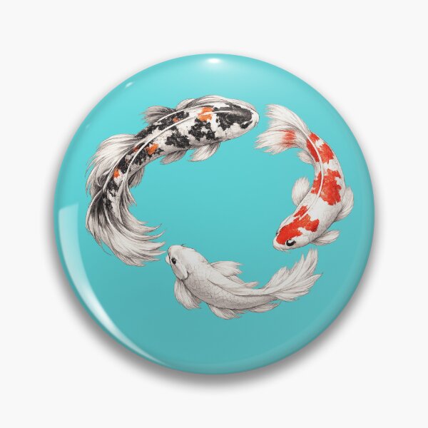 Item preview, Tri Koi Circle designed and sold by BlueBandedBee94.