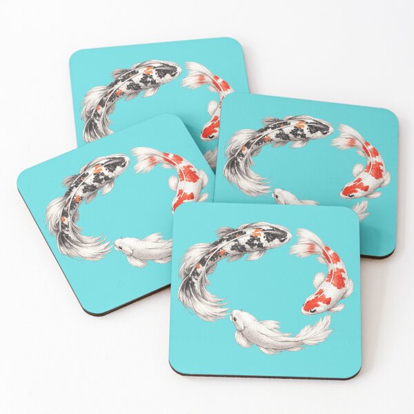 Item preview, Tri Koi Circle designed and sold by BlueBandedBee94.
