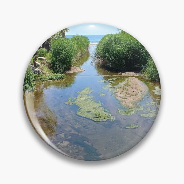 Item preview, DONDE EL ARROYO DE MONTAÑA SE ENCUENTRA CON EL MAR. designed and sold by ronsaunders47.