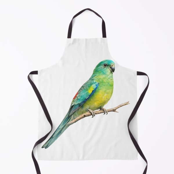 Artikelvorschau, Red-Rumped Parrot Watercolour Painting entworfen und verkauft von Jaruart.
