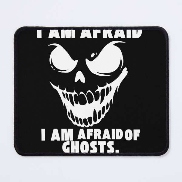 Item preview, I Am Afraid of Ghosts Boo Funny Halloween Ghost T-Shirt Design designed and sold by Wirath Shop.