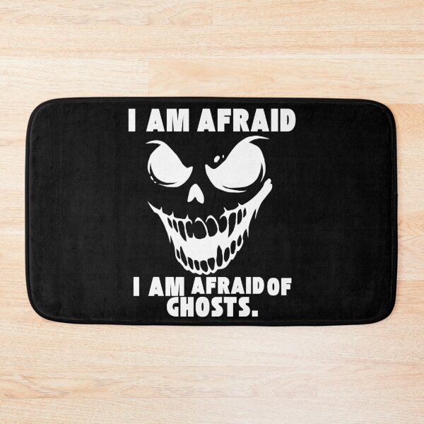 Item preview, I Am Afraid of Ghosts Boo Funny Halloween Ghost T-Shirt Design designed and sold by Wirath Shop.