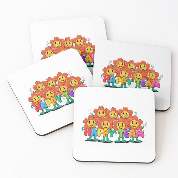 Item preview, Happy Team Smiling Daisy Flower designed and sold by arrow112.