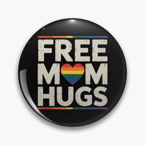 Item preview, Free Mom Hugs LGBT Pride Parades Rainbow Transgender Flag designed and sold by sailorjessiArt.