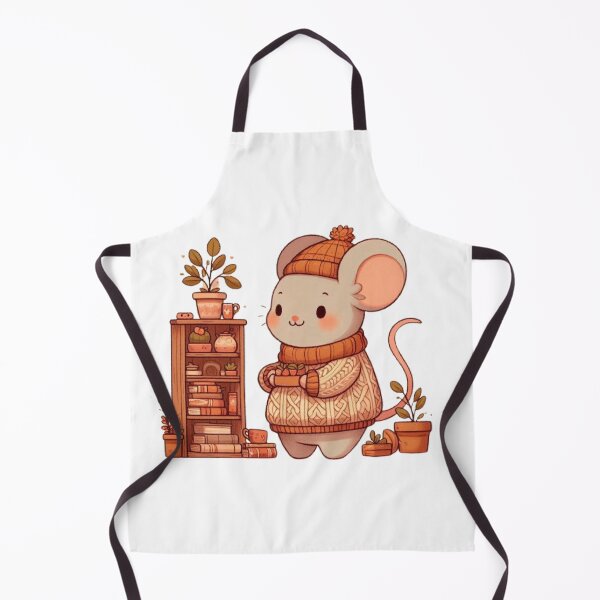 Item preview, Cozy Mouse Decorating Tiny Bookshelf | Cottagecore Kawaii Animal designed and sold by vigzhifushions.