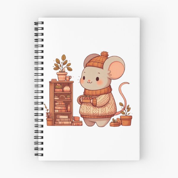 Item preview, Cozy Mouse Decorating Tiny Bookshelf | Cottagecore Kawaii Animal designed and sold by vigzhifushions.