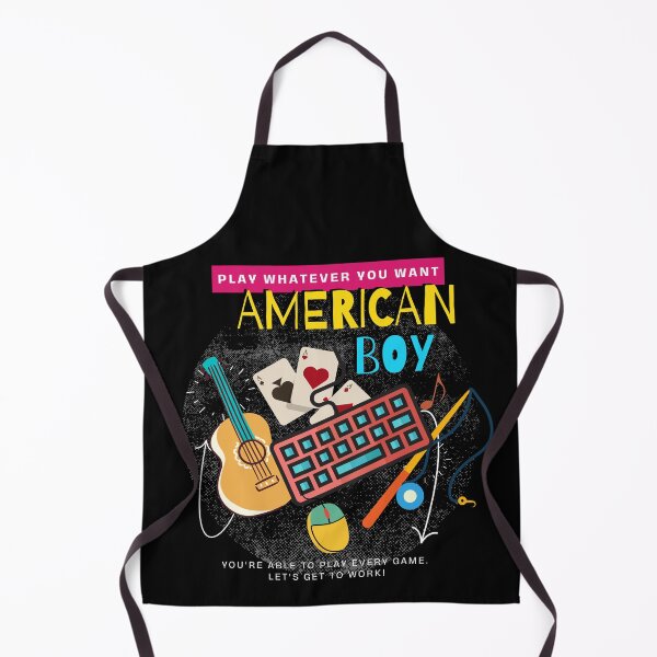 Item preview, American Boy – Play Whatever You Want for Dad designed and sold by JoannaSiudaArt.