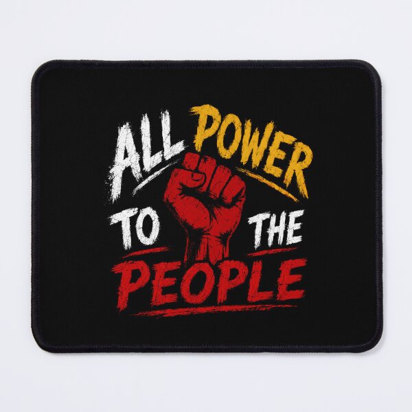 Item preview, All Power To The People Social Justice Activism Protest Advocate designed and sold by SkeletonsDanger.
