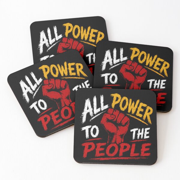 Item preview, All Power To The People Social Justice Activism Protest Advocate designed and sold by SkeletonsDanger.