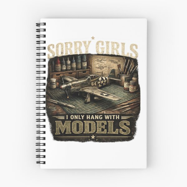 Item preview, Sorry Girls I Only Hang With Models Funny Model Building Vintage Hobby Shirt designed and sold by Masloshop.