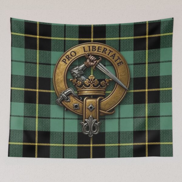 Item preview, Wallace Crest 3D and Ancient Hunting Tartan designed and sold by Kirrindy Designs.