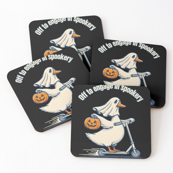 Item preview, Spooky Goose - Ghost Goose -  Silly Goose - Animal Halloween designed and sold by BobaTeeStore.