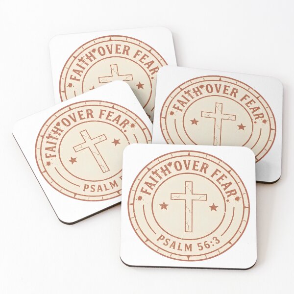 Item preview, Faith Over Fear Christian Inspirational Quote designed and sold by Kayshies8120.