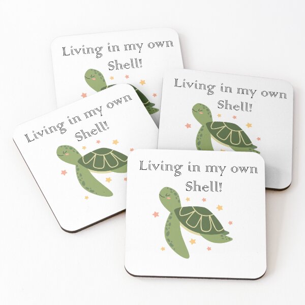 Item preview, Living in my own shell designed and sold by InkspireByKomal.
