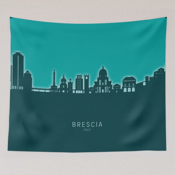 Item preview, Brescia Italy Skyline designed and sold by ArtPrints.