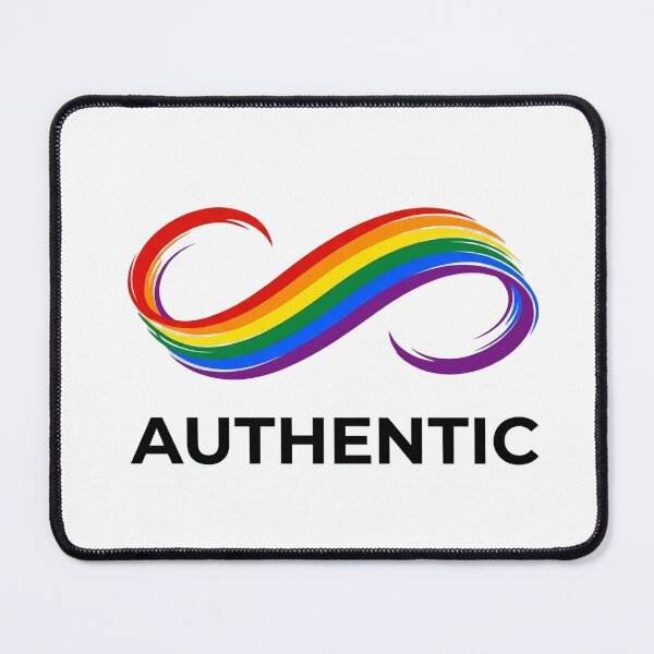 Item preview, Infinite Pride: Vibrant Rainbow Mosaic Infinity Symbol designed and sold by RefiniCoPOD.