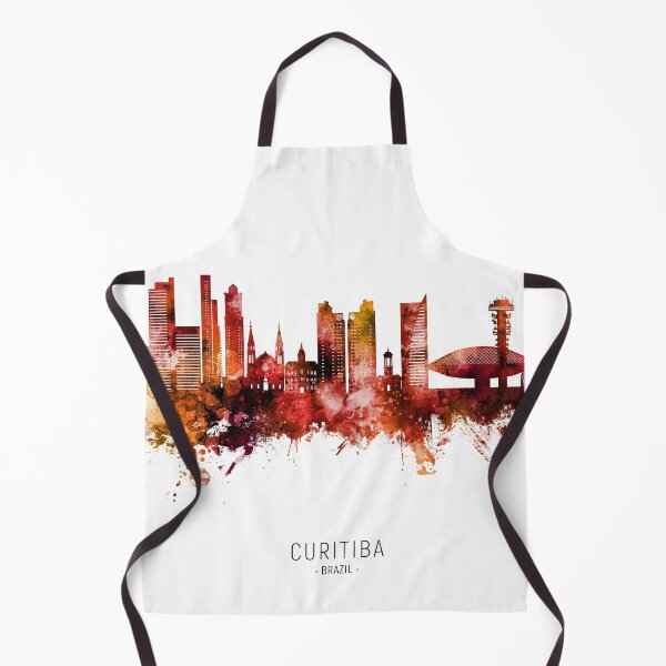 Item preview, Curitiba Skyline Brazil designed and sold by ArtPrints.