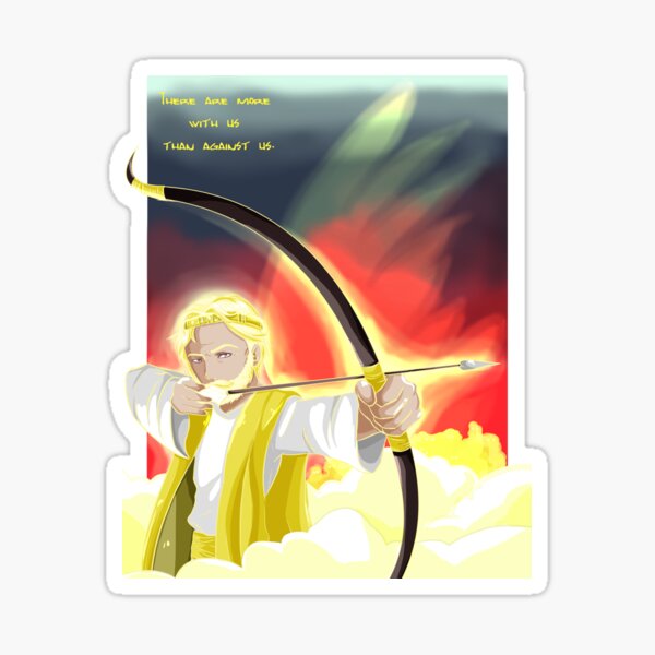 More with us Sticker