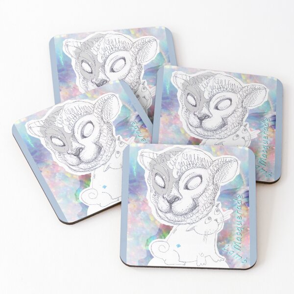 Item preview, Cat's Masquerade - Soul Of The Lamb (drawing by ACCI)  designed and sold by VanyssaGraphics.
