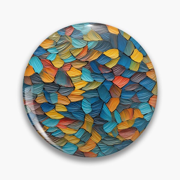 Item preview, Ribbed Petal Plastic Mosaic Seamless Photo Texture designed and sold by DigitaICraft.