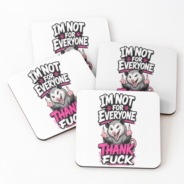 Item preview, Funny Opossum Not For Everyone designed and sold by AntonioJ8.