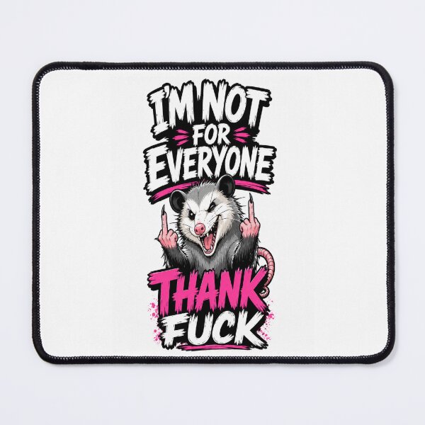 Item preview, Funny Opossum Not For Everyone designed and sold by AntonioJ8.